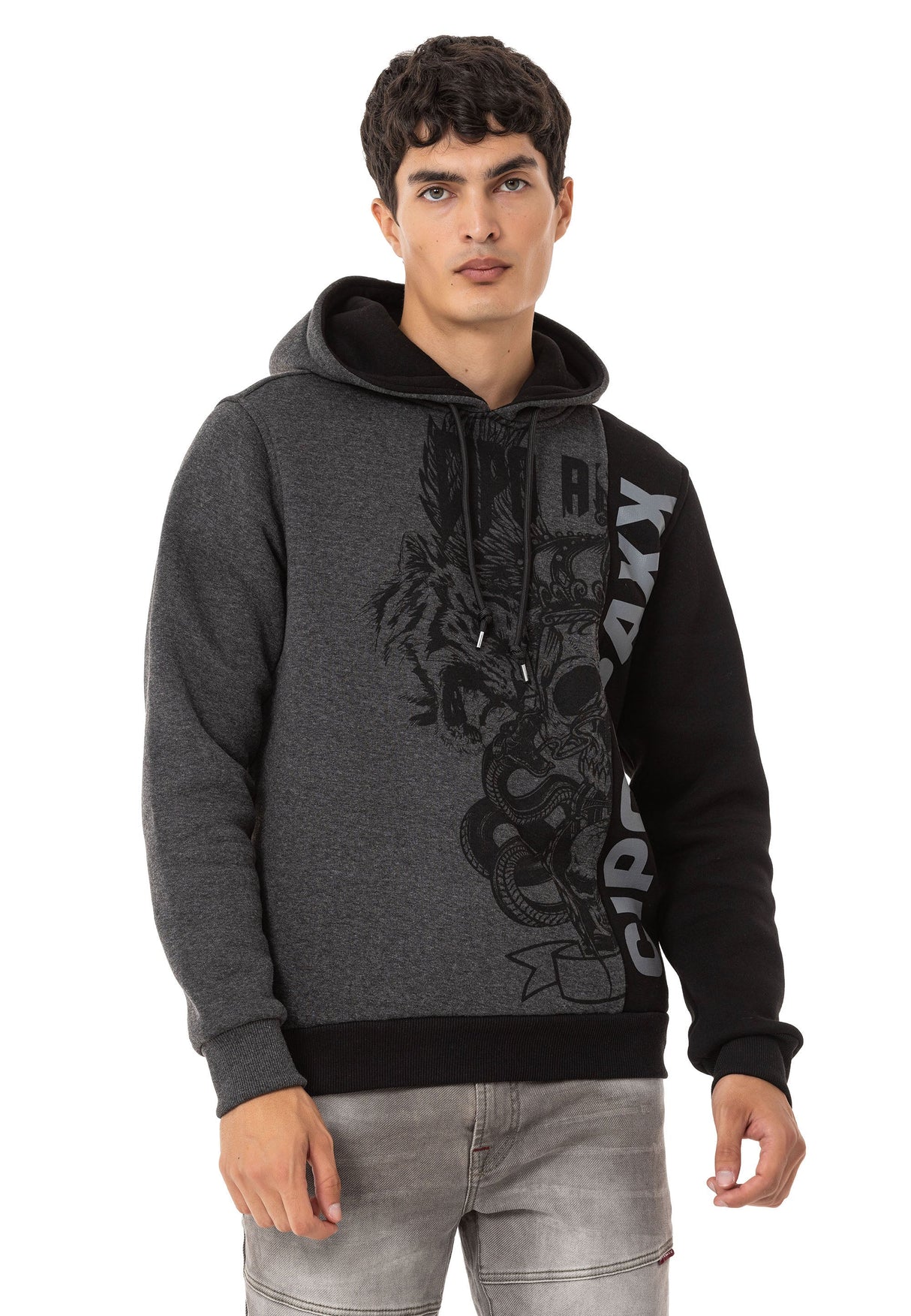 CL541 Sudadera Bi-color para Hombres