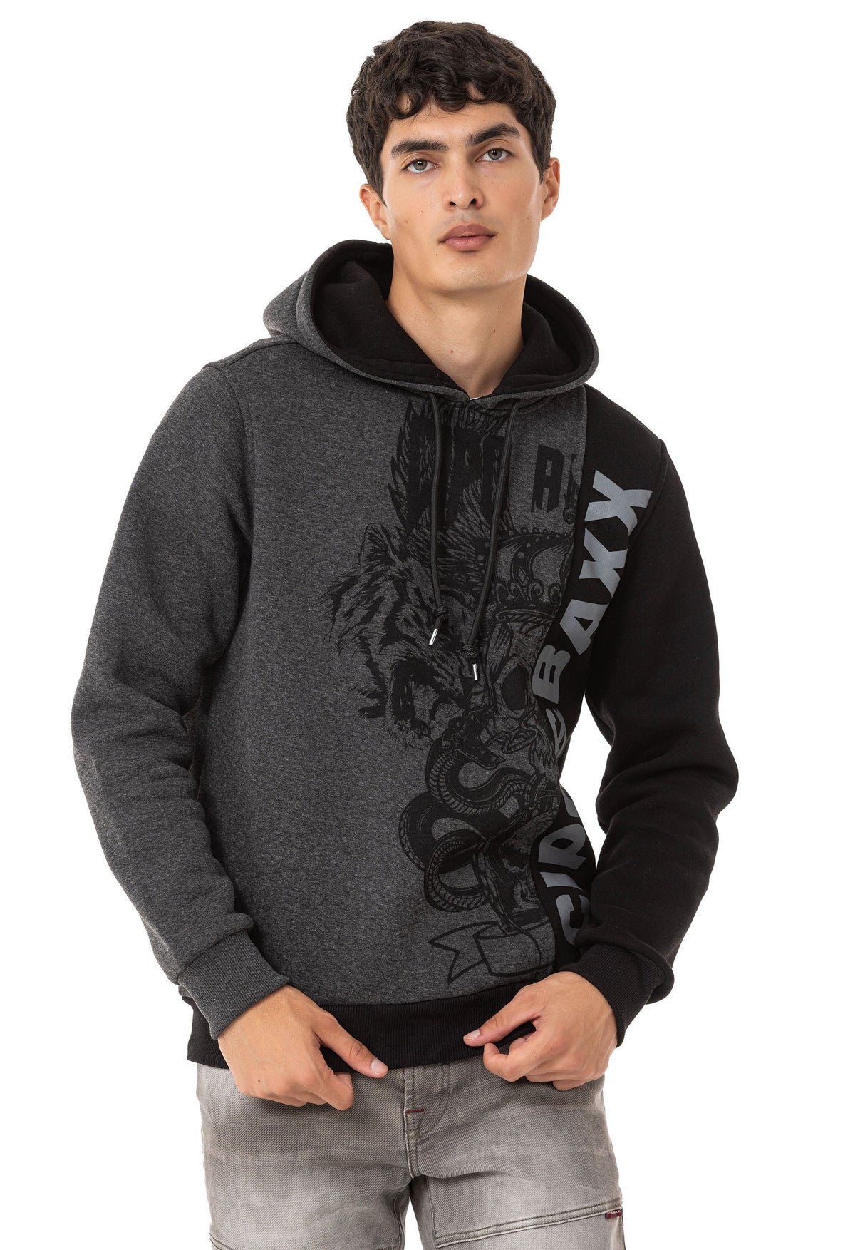 CL541 Sudadera Bi-color para Hombres