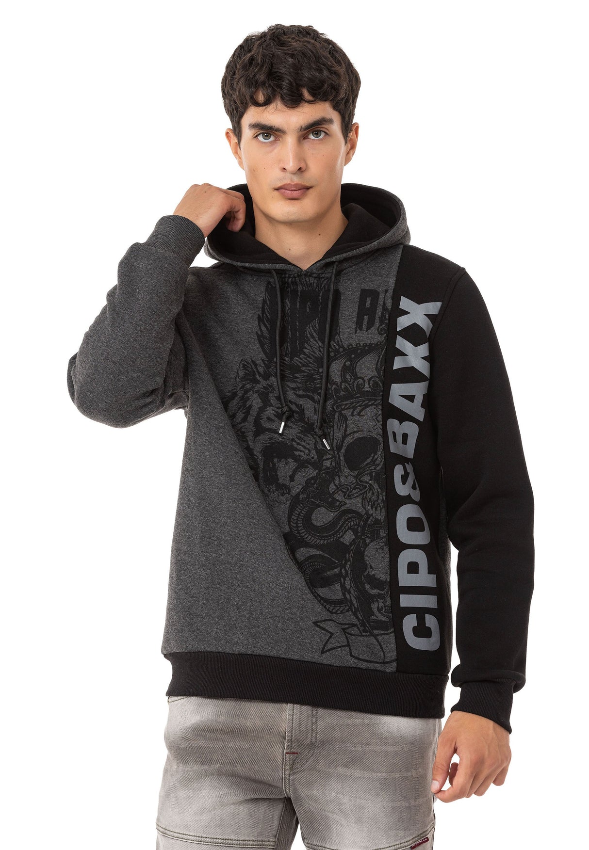 CL541 Sudadera Bi-color para Hombres