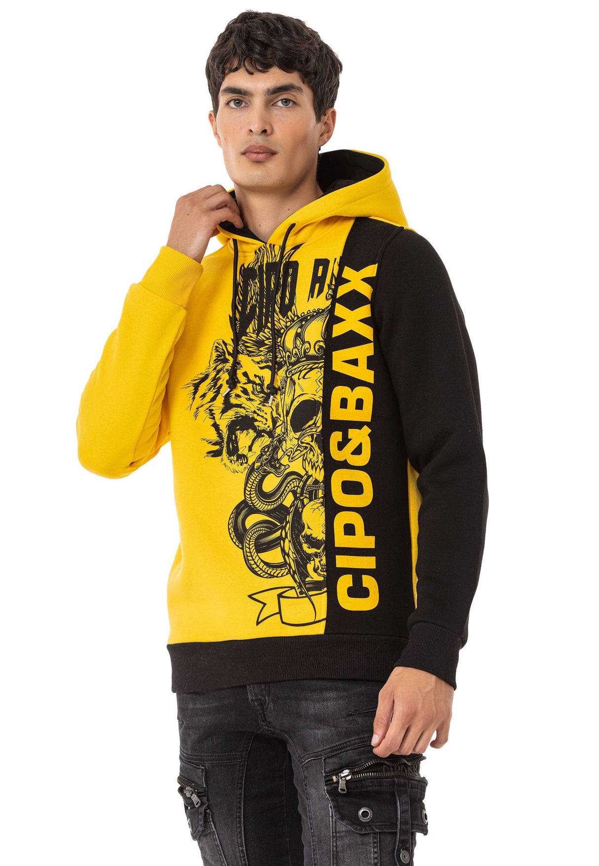 CL541 Sudadera Bi-color para Hombres