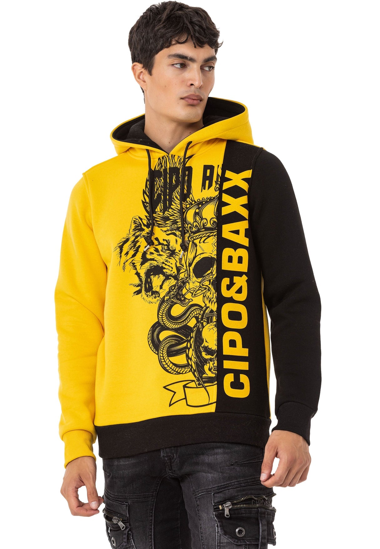 CL541 Sudadera Bi-color para Hombres