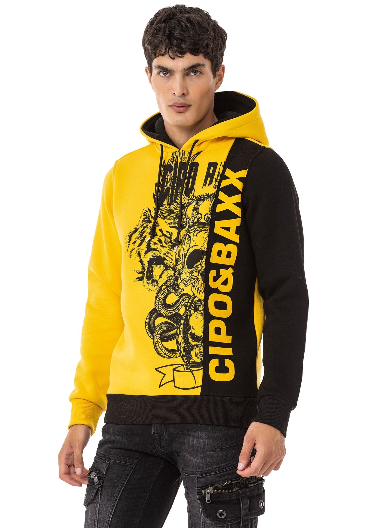 CL541 Sudadera Bi-color para Hombres