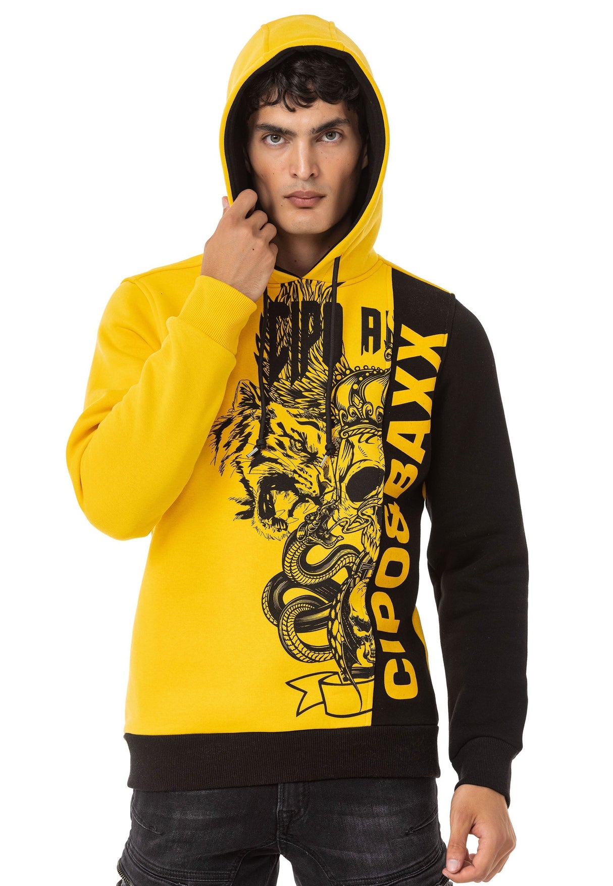 CL541 Sudadera Bi-color para Hombres