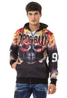 CL546 Sudadera con Estampado de Calavera
