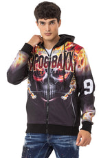 CL546 Sudadera con Estampado de Calavera