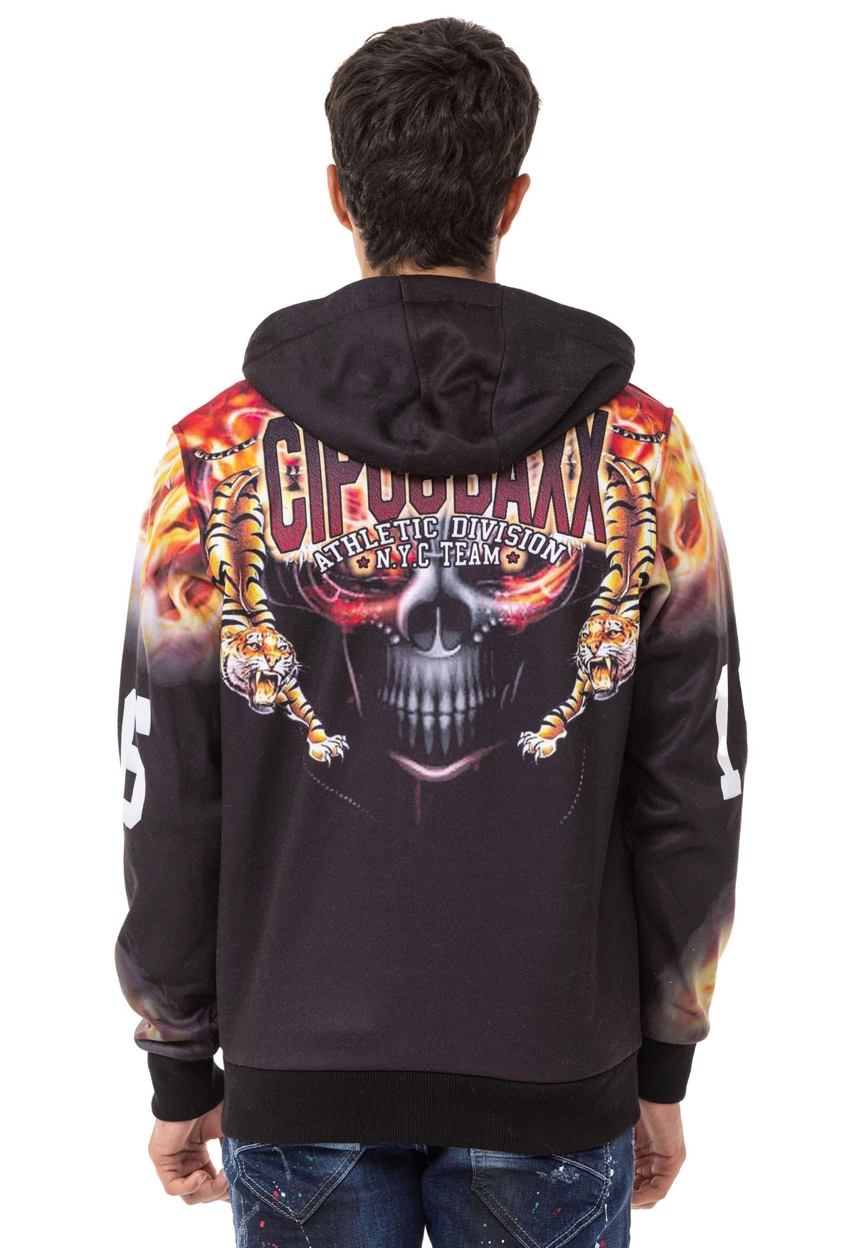 CL546 Sudadera con Estampado de Calavera