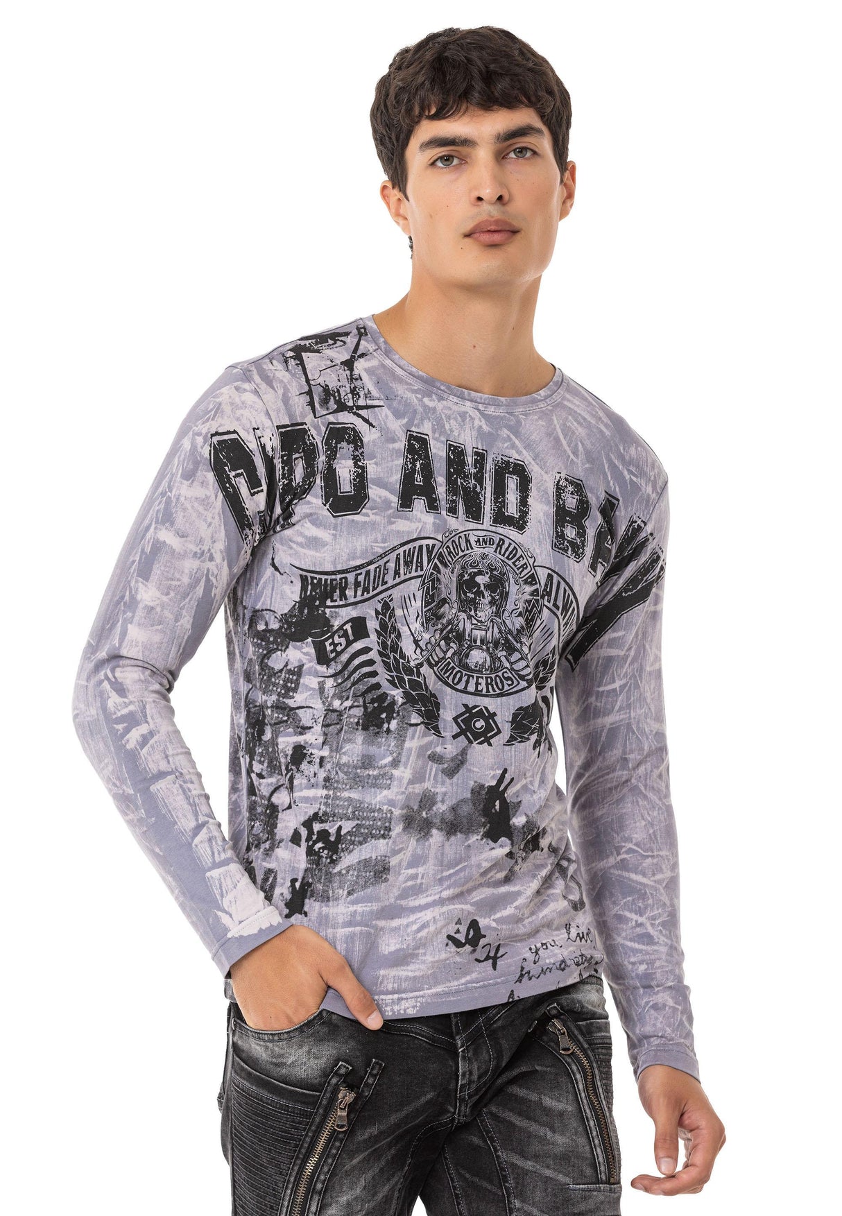 CL549 Camiseta Estampada para Hombres