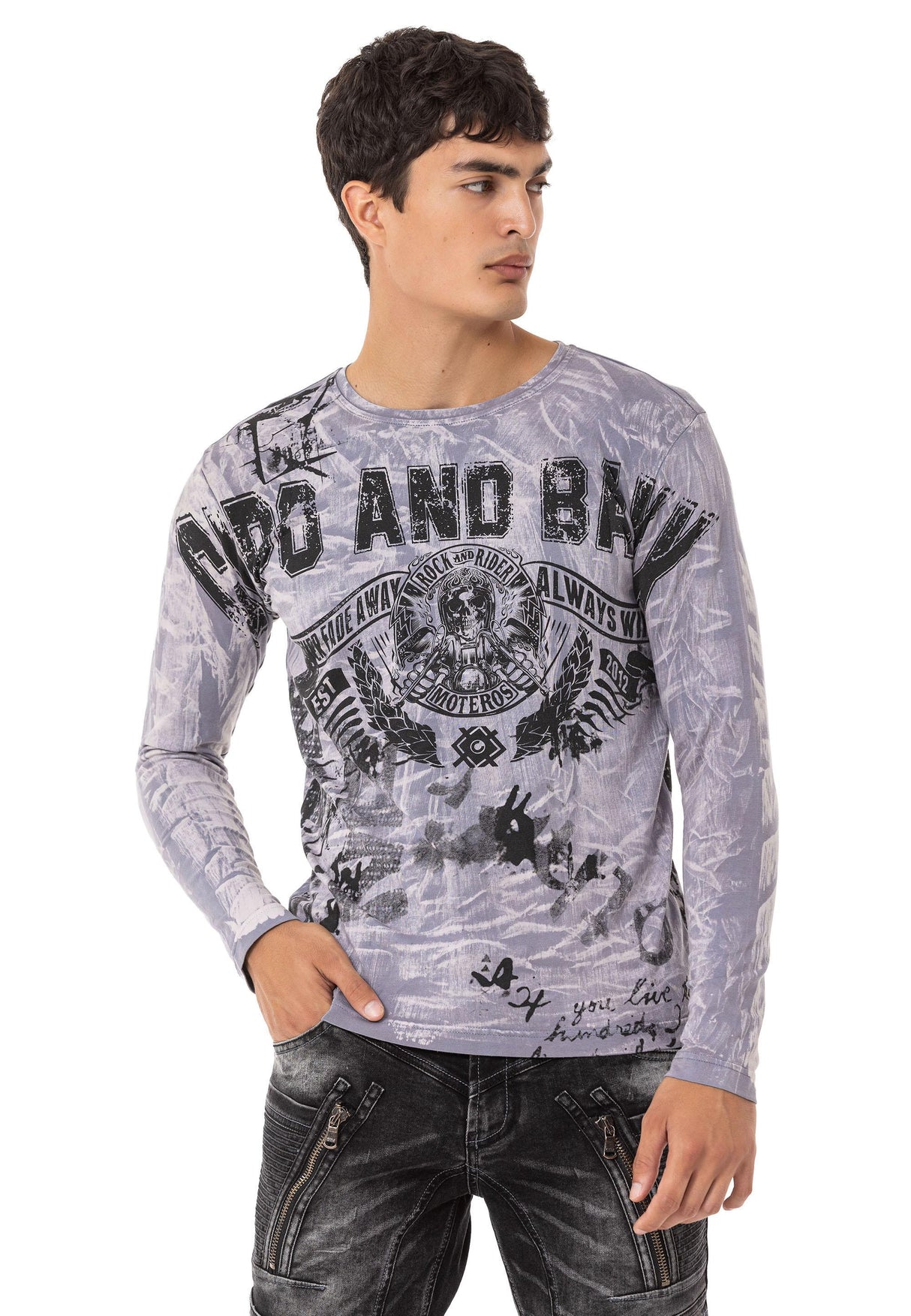 CL549 Camiseta Estampada para Hombres