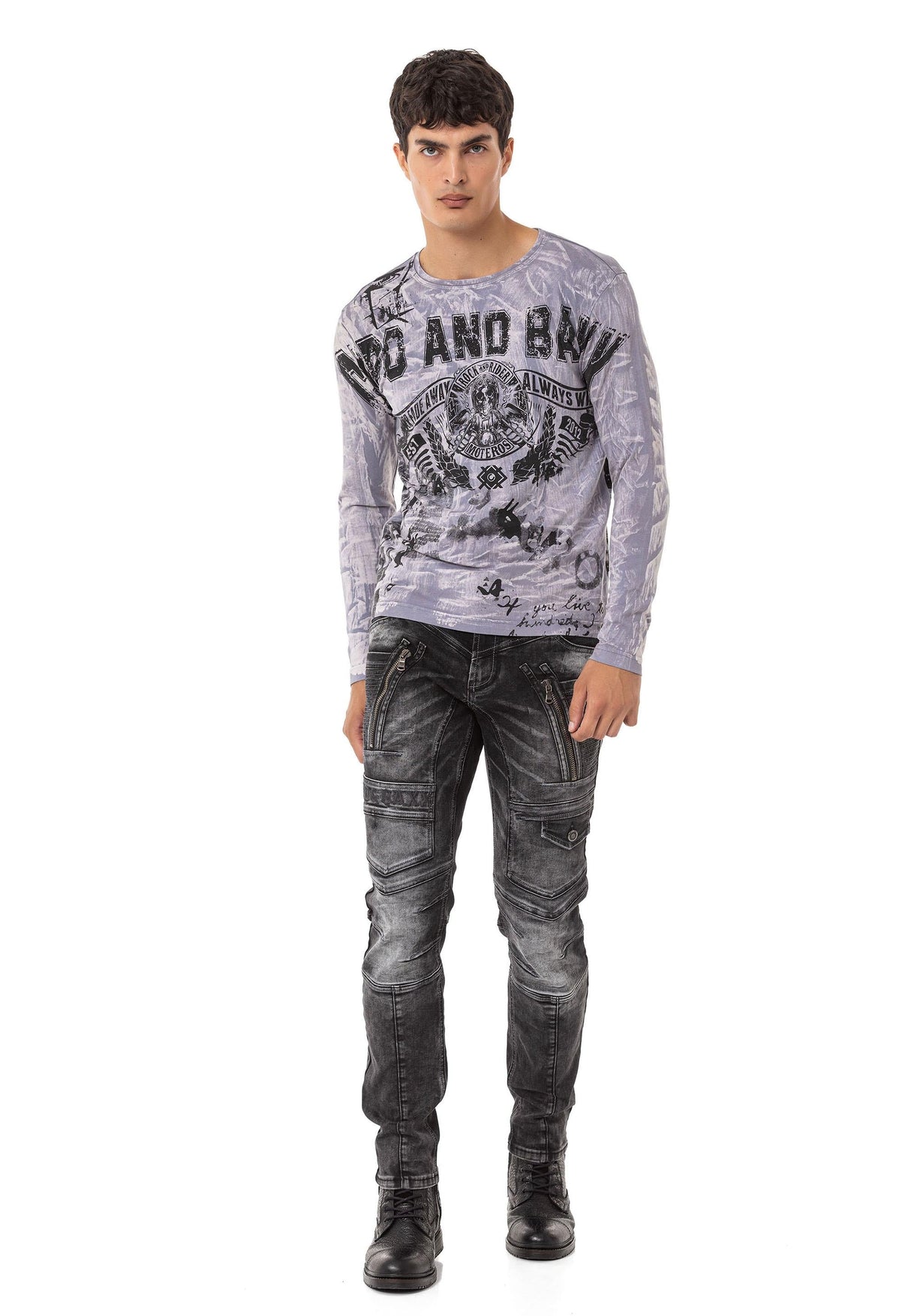 CL549 Camiseta Estampada para Hombres