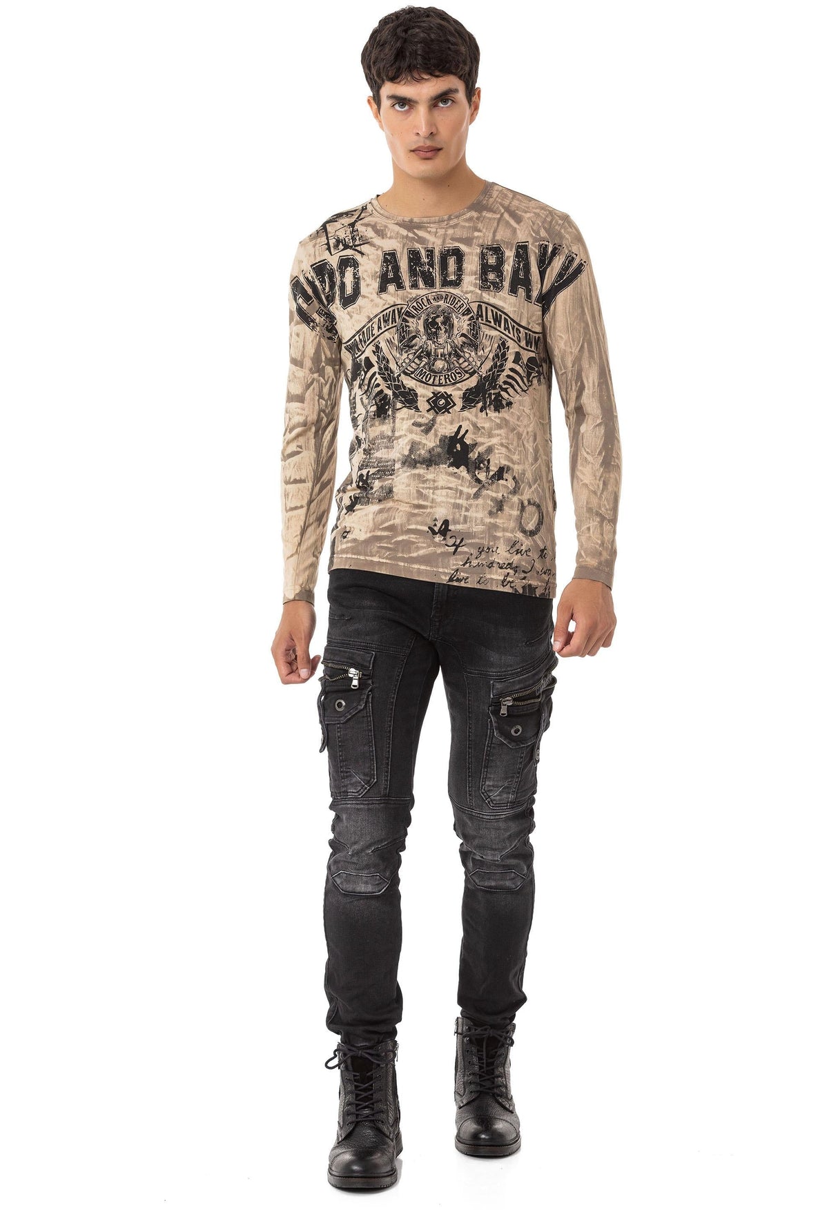 CL549 Camiseta Estampada para Hombres