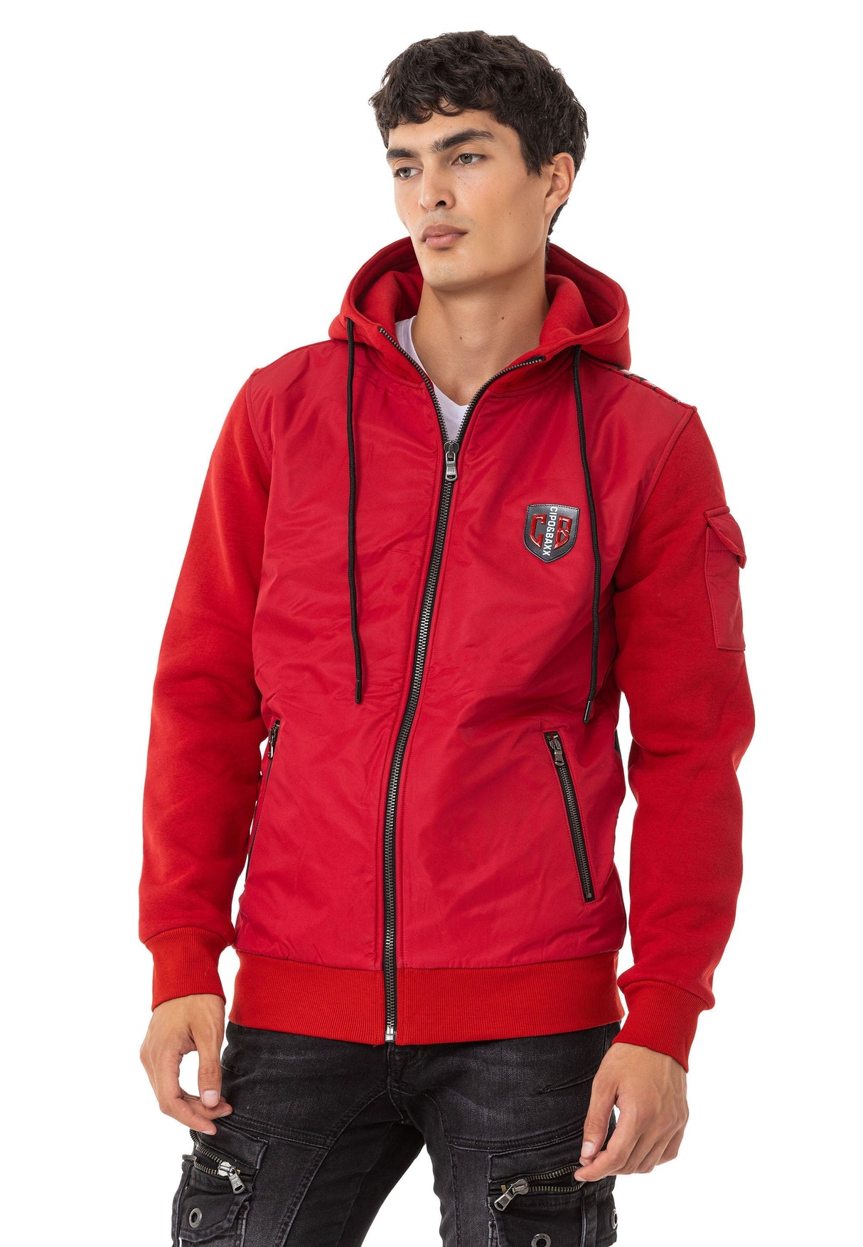 CL552 Sudadera para hombre con capucha