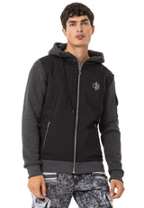 CL552 Sudadera para hombre con capucha