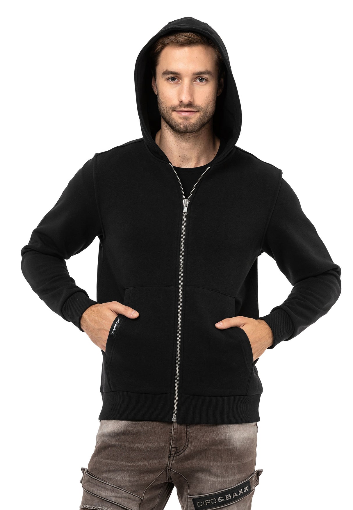 CL556 Herren Sweatjacke mit Kapuze -  Verschiedene Farben