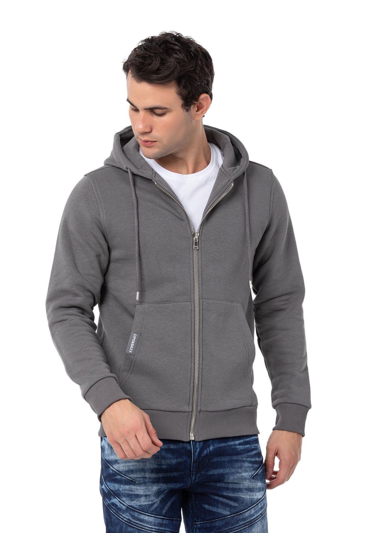 CL556 Herren Sweatjacke mit Kapuze -  Verschiedene Farben