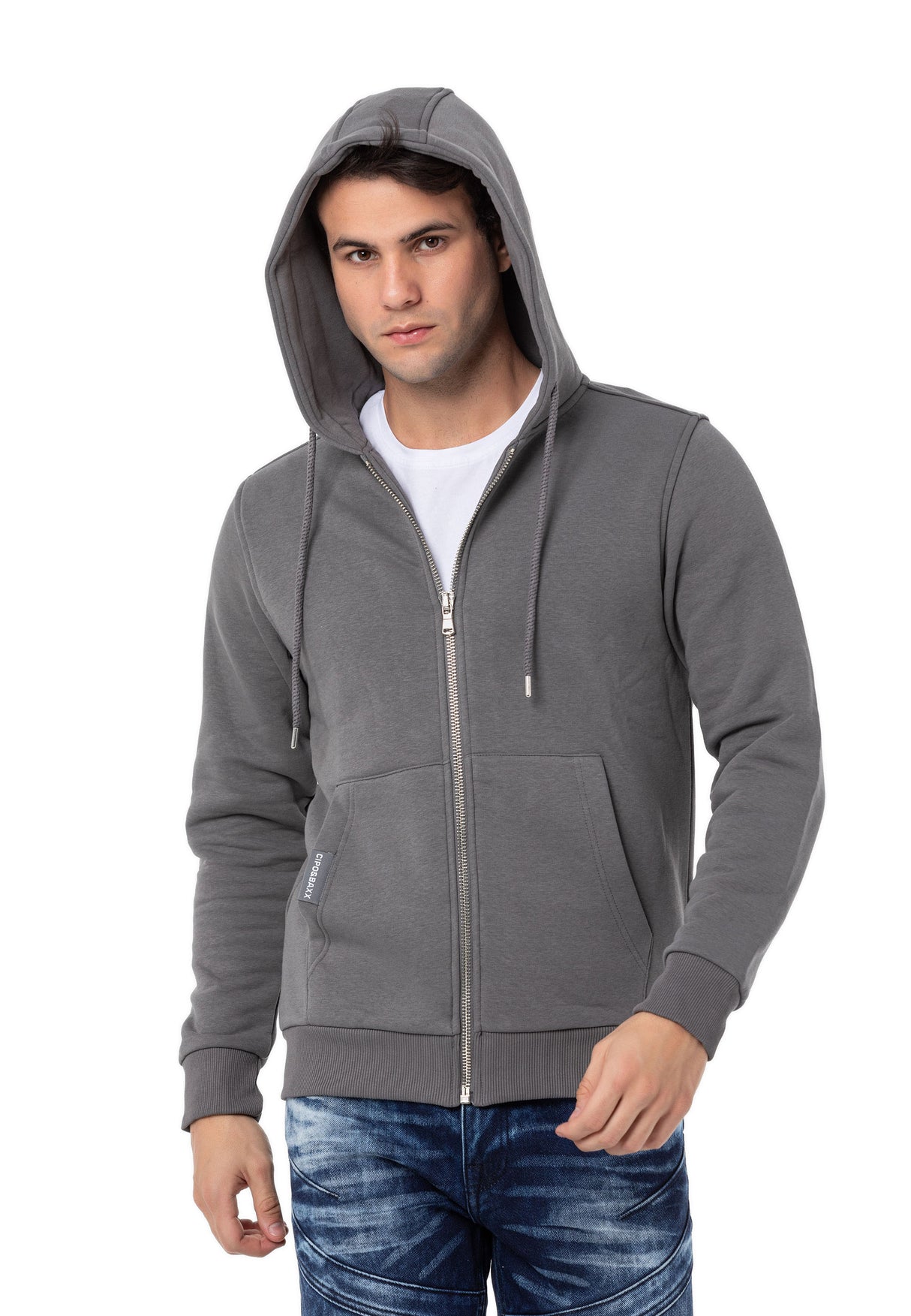 CL556 Herren Sweatjacke mit Kapuze -  Verschiedene Farben