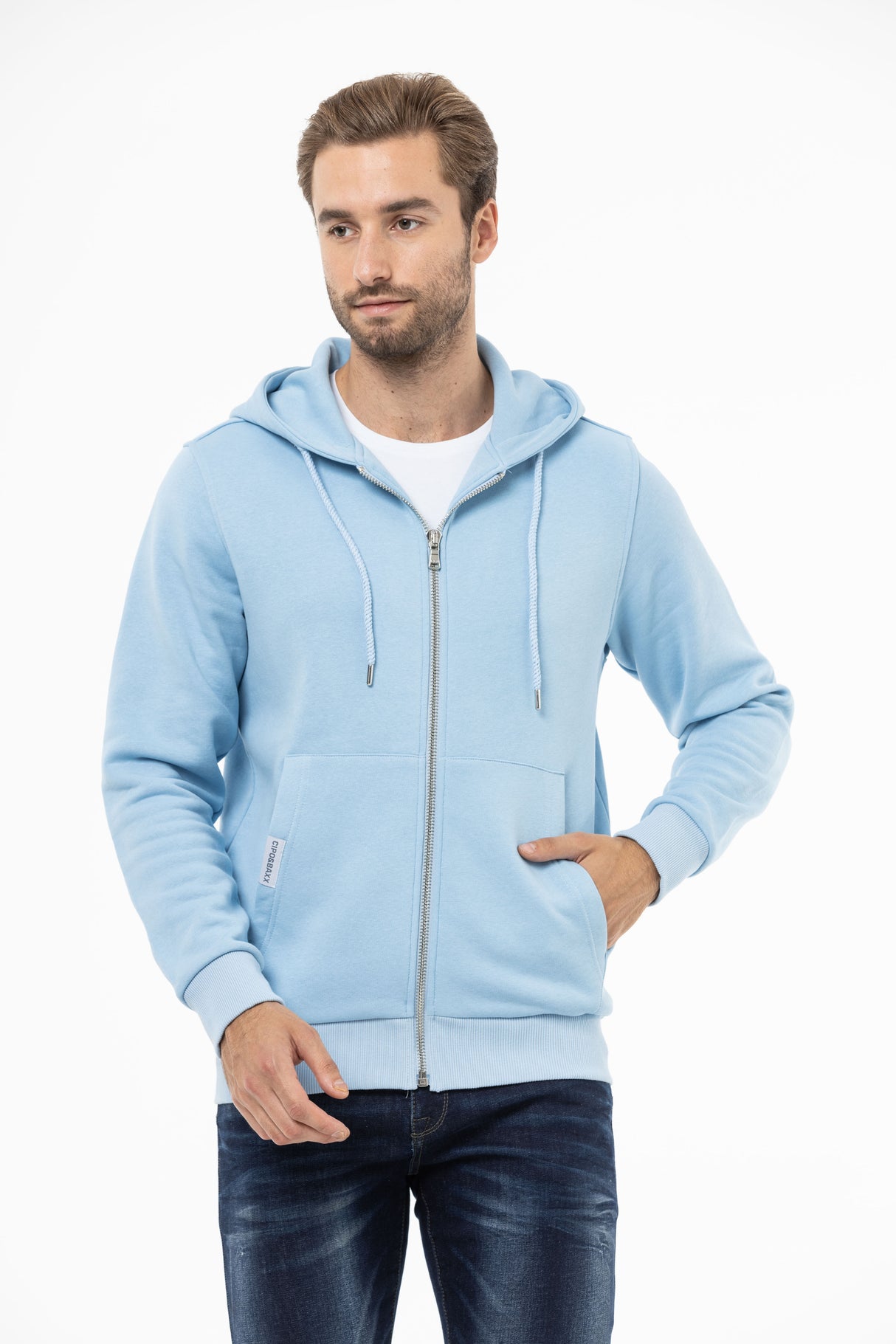 CL556 Herren Sweatjacke mit Kapuze -  Verschiedene Farben