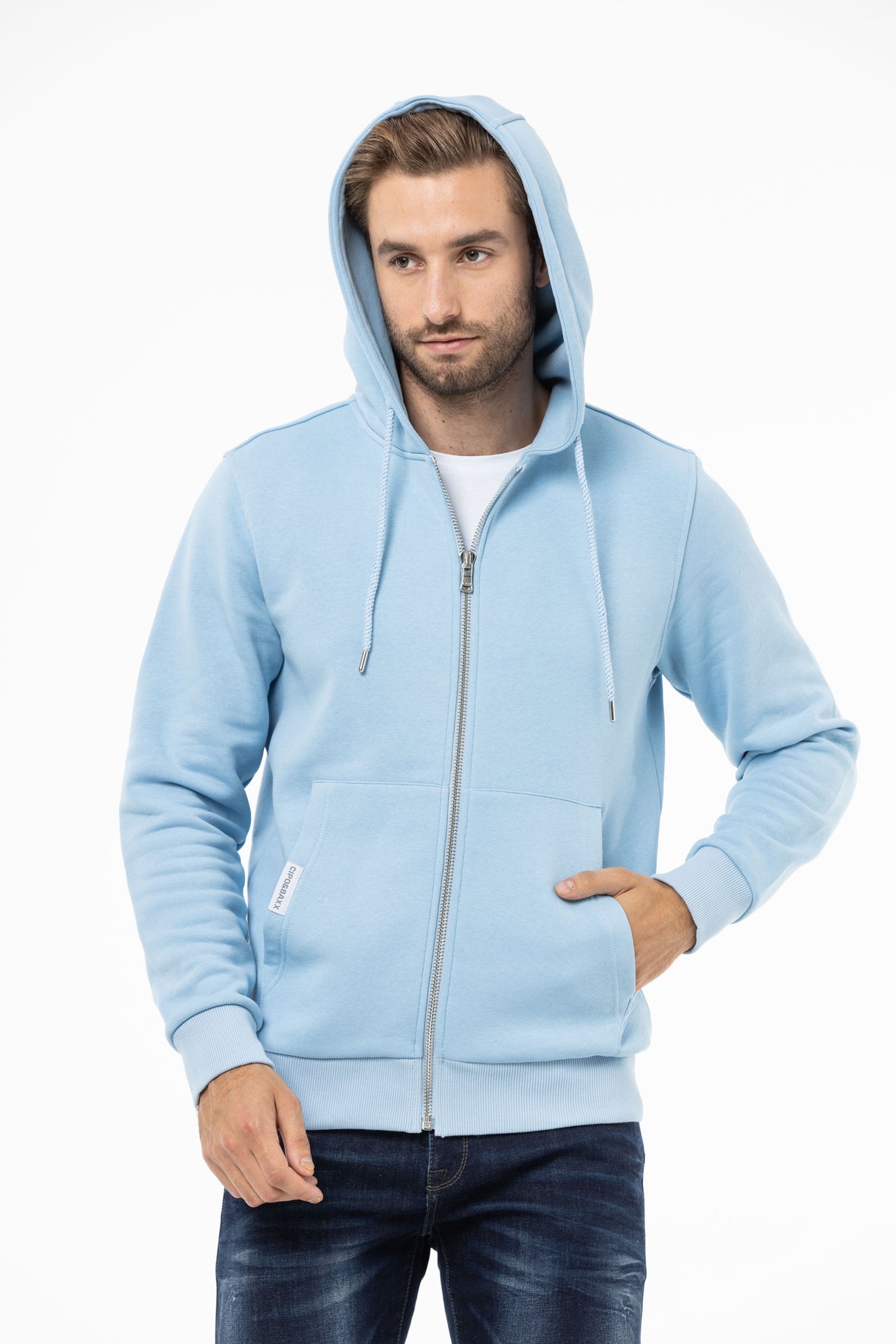 CL556 Herren Sweatjacke mit Kapuze -  Verschiedene Farben