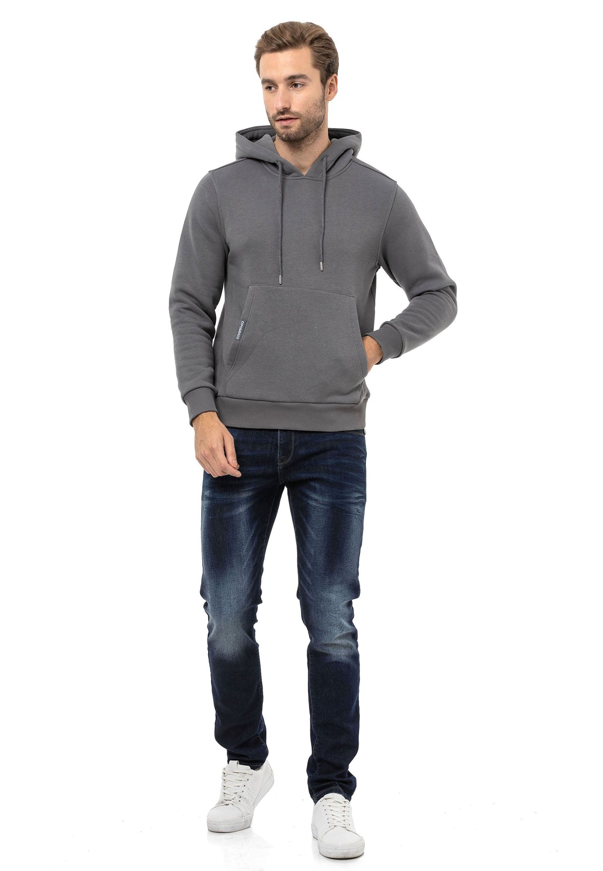 CL557 Sudadera con capucha para hombres