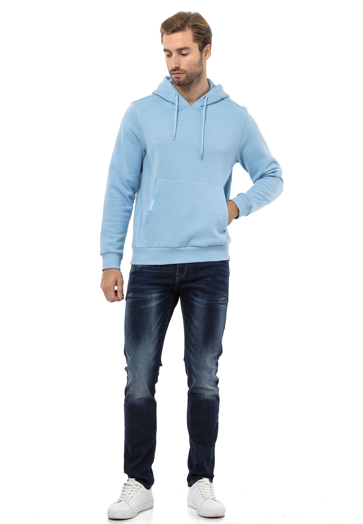 CL557 Sudadera con capucha para hombres