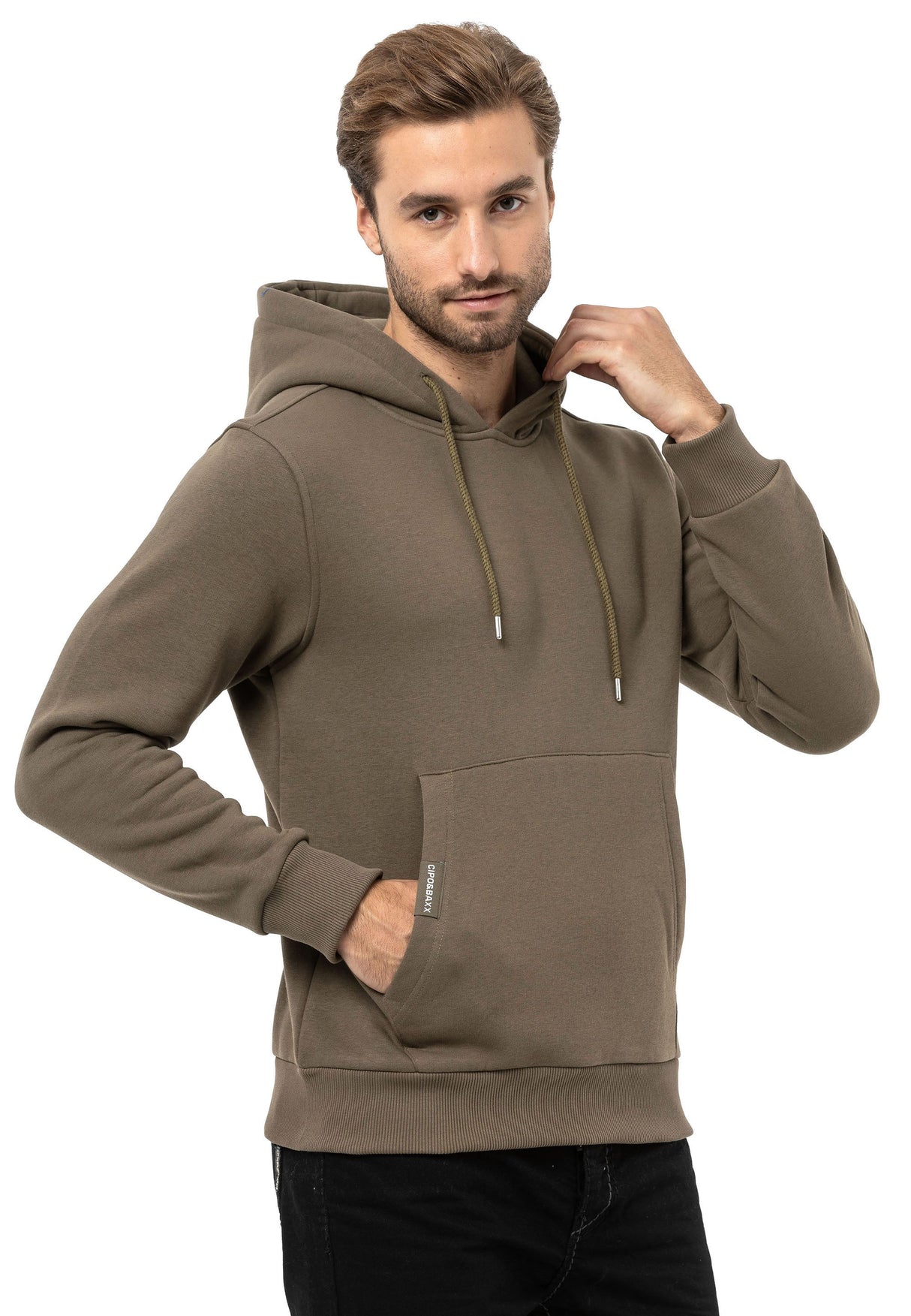 CL557 Sudadera con capucha para hombres