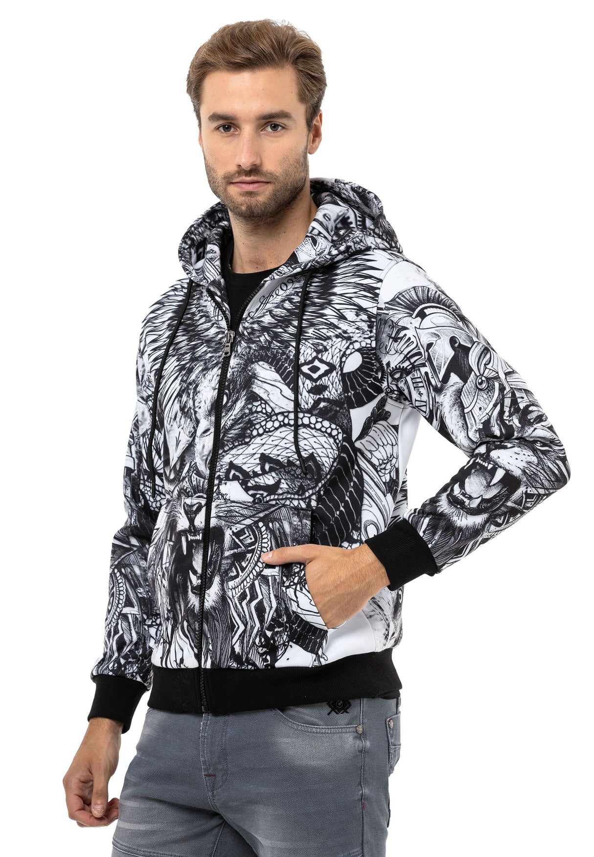 CL559 Sudadera para Hombre con Capucha