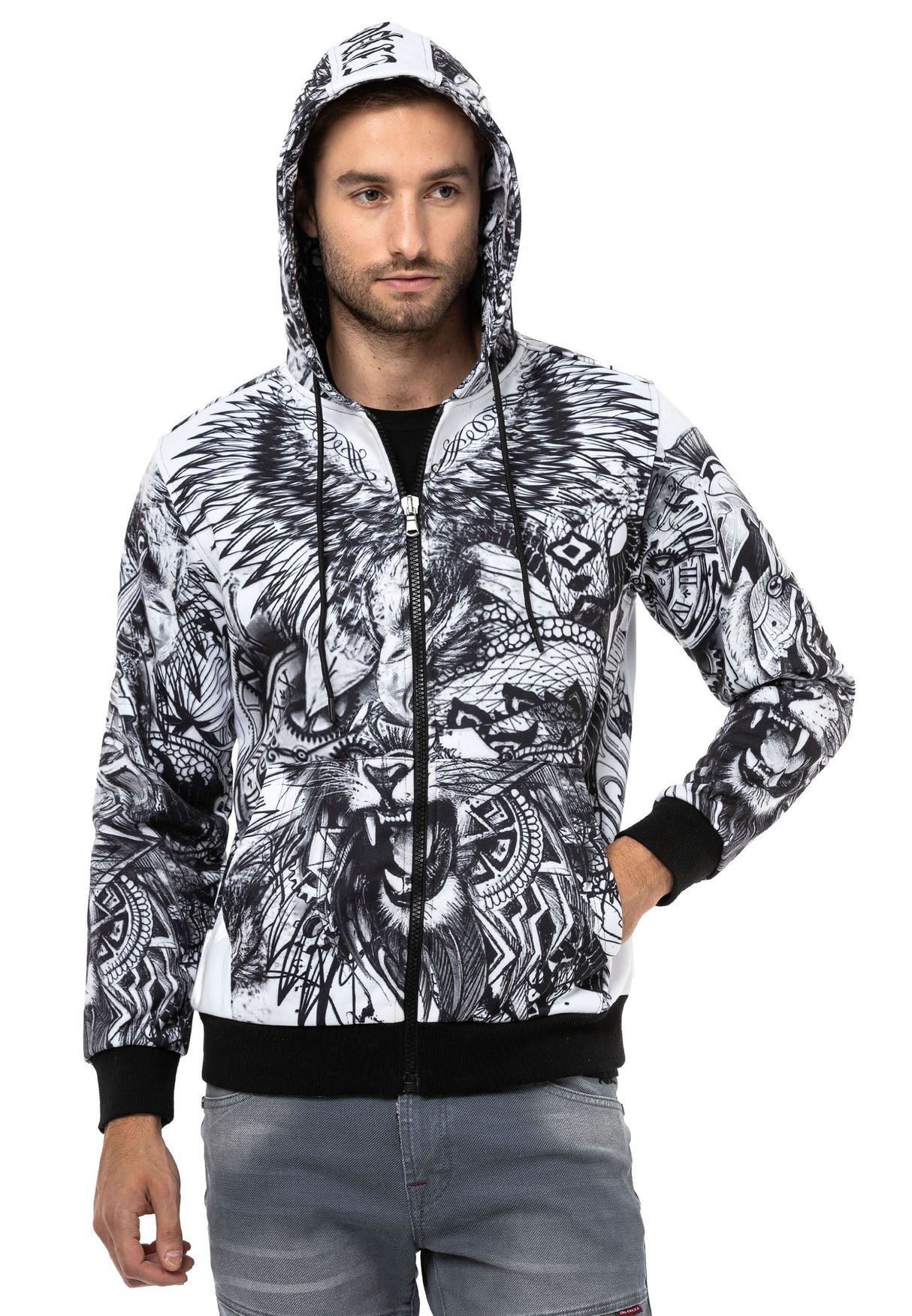 CL559 Sudadera para Hombre con Capucha