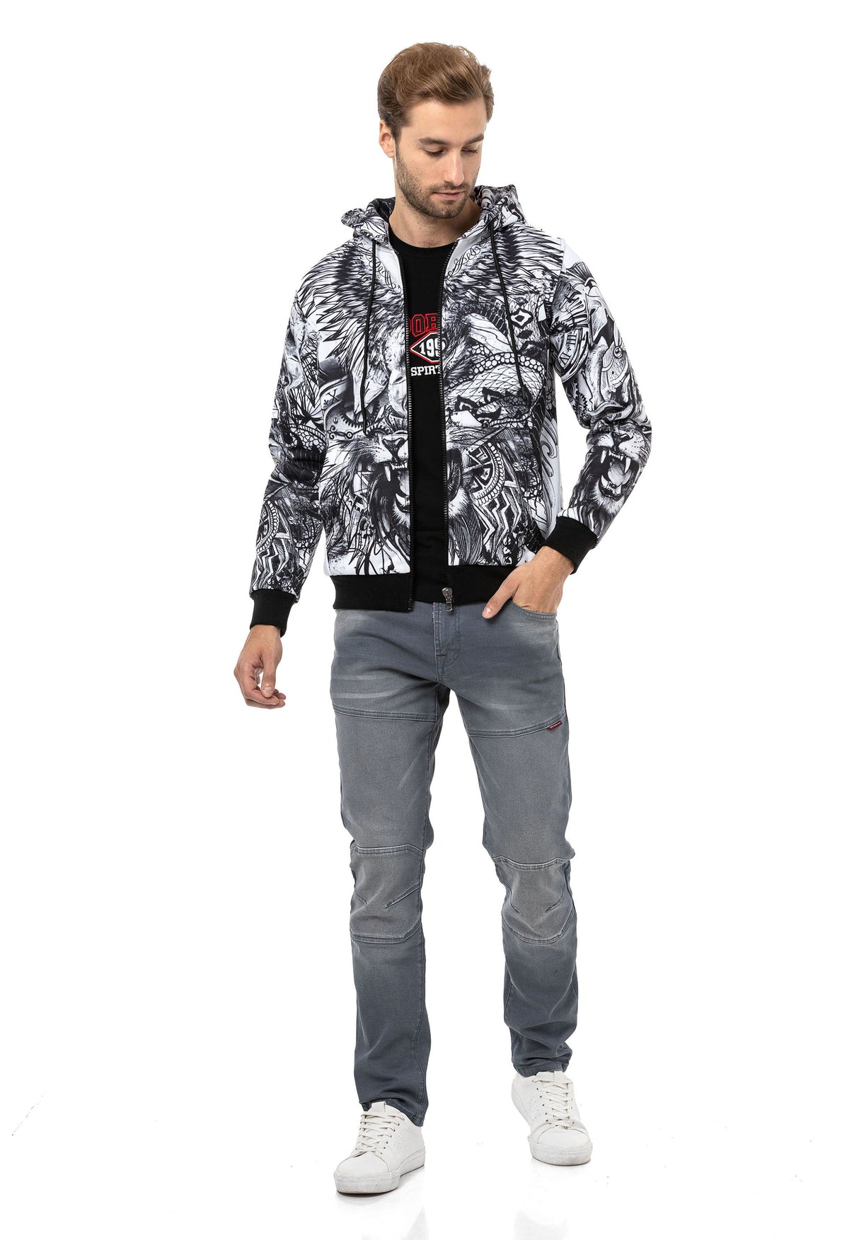CL559 Sudadera para Hombre con Capucha