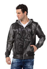 CL561 Sudadera estampada para hombre