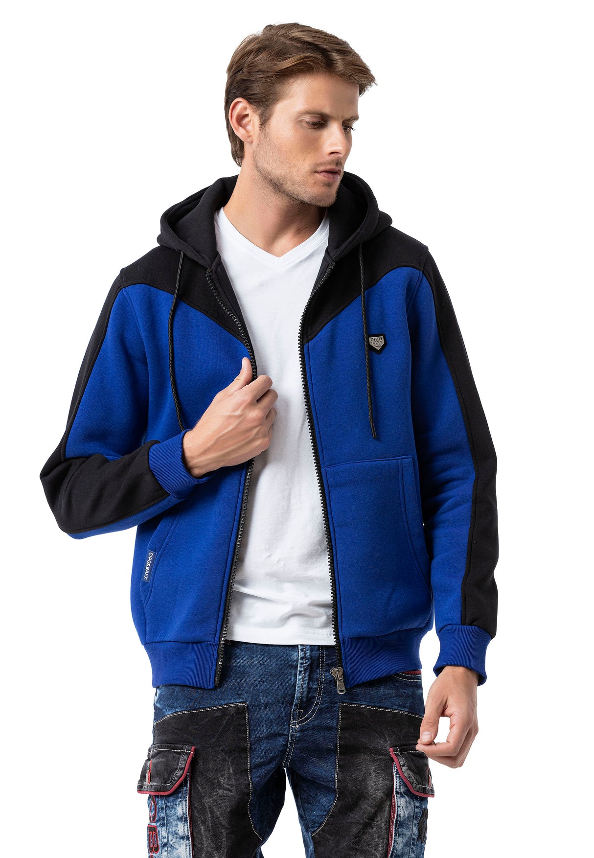 CL580 MEN'S HOODIE SWEATJACKET
