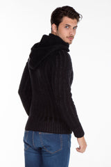 CP161 sweter męski rozpinany