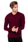 CP169 sweter męski klasyczny