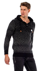 CP183 SUDADERA CON CAPUCHA PARA HOMBRE