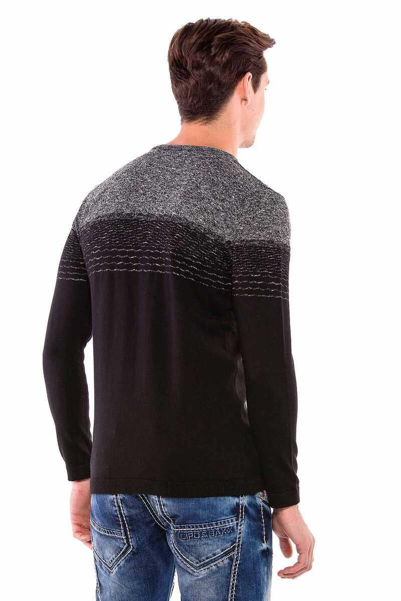 CP200 sweter męski klasyczny