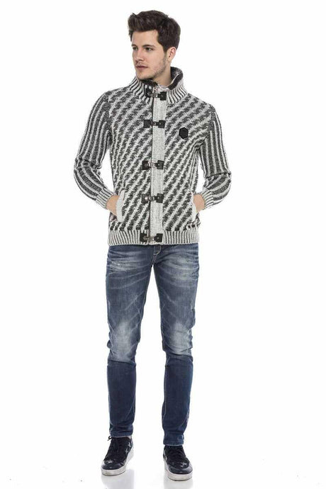 CL411 camicia a maniche lunghe da uomo in grande design batik