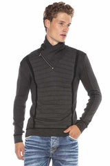 CP227 Grey Men's Sweter