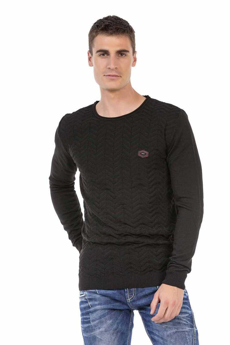 CP240 sweter męski klasyczny