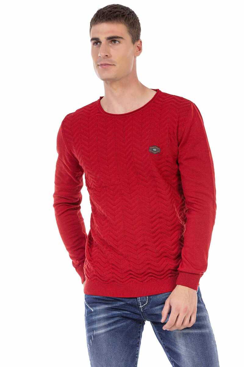 CP240 sweter męski klasyczny