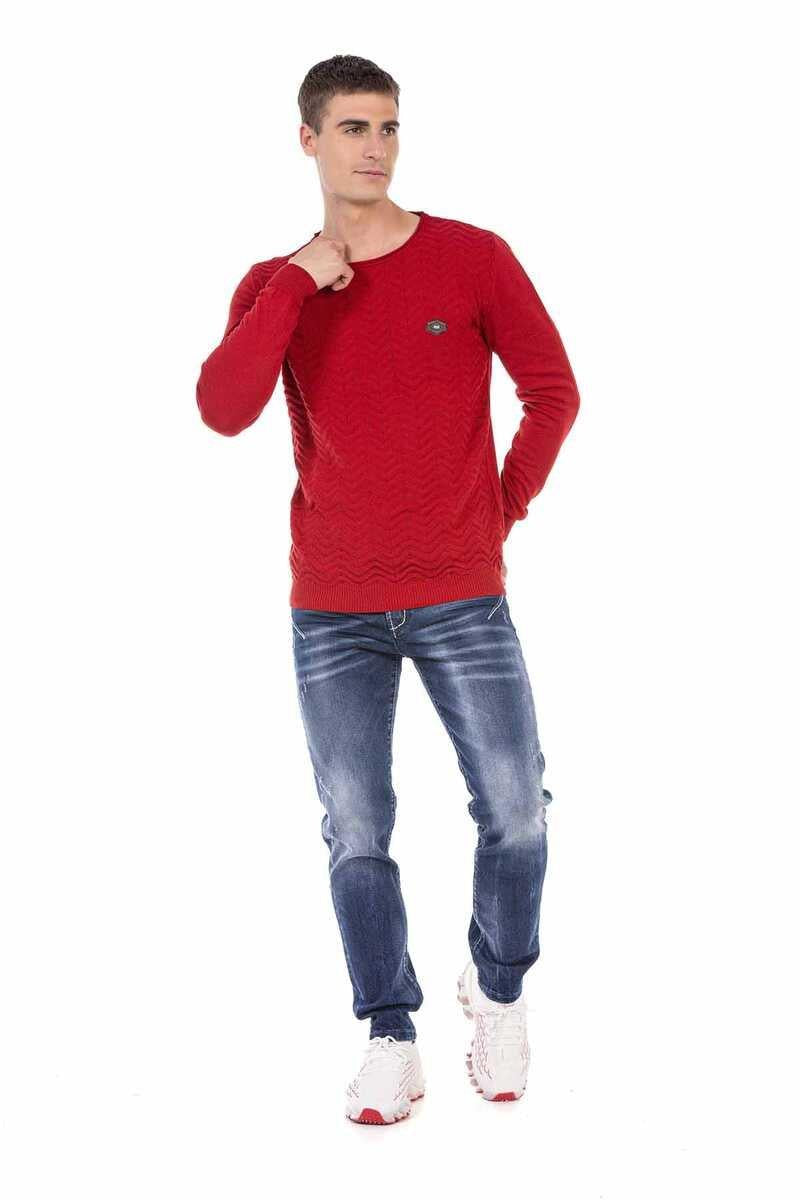 CP240 sweter męski klasyczny