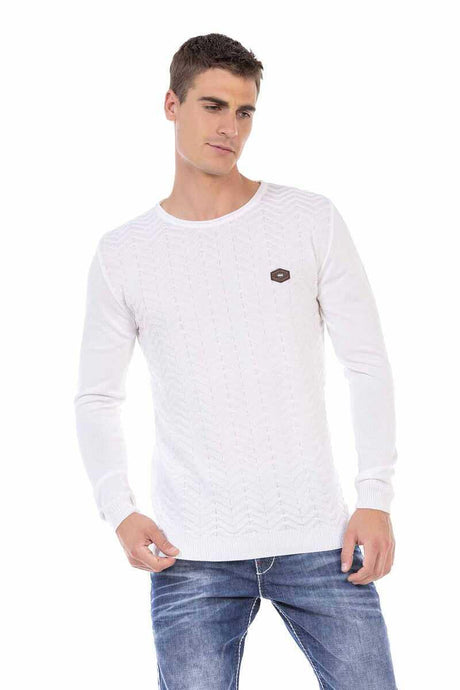 CP240 sweter męski klasyczny