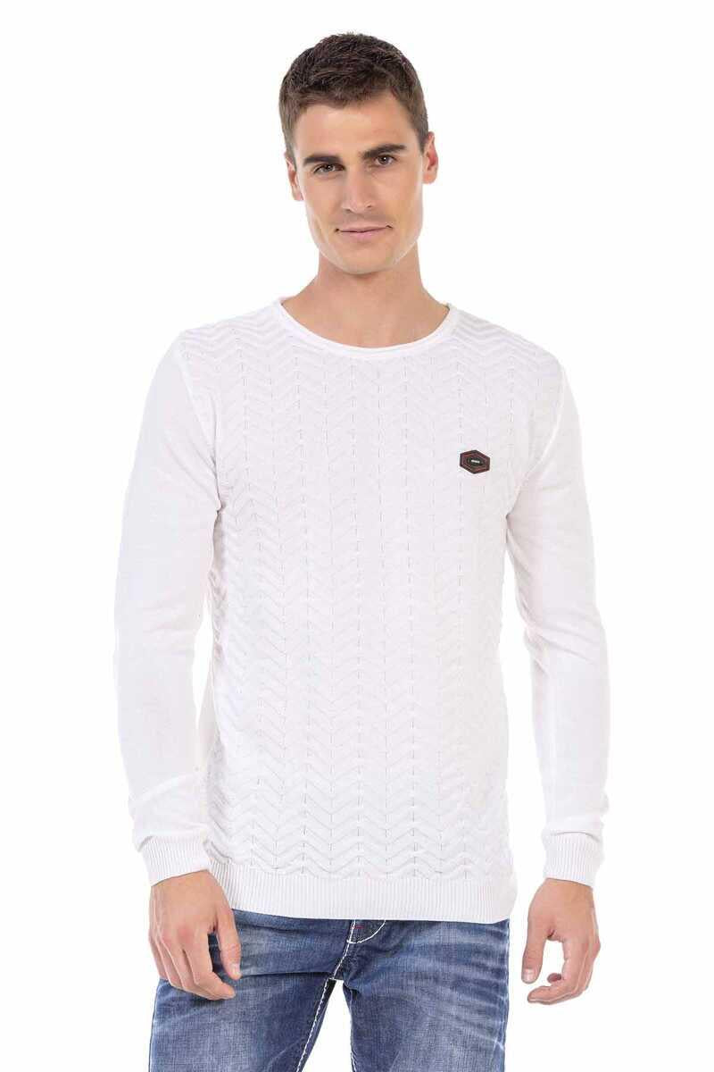 CP240 sweter męski klasyczny
