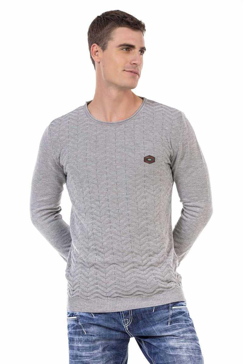 CP240 sweter męski klasyczny