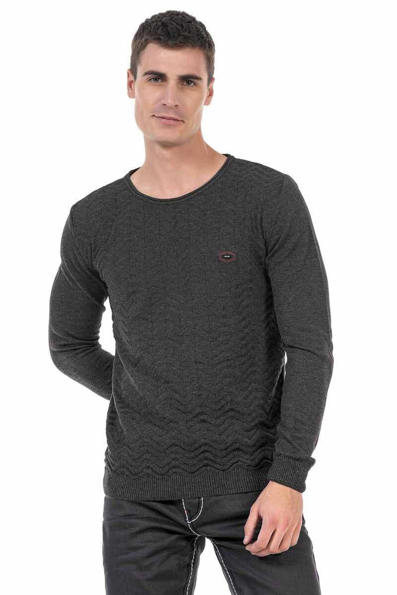 CP240 sweter męski klasyczny