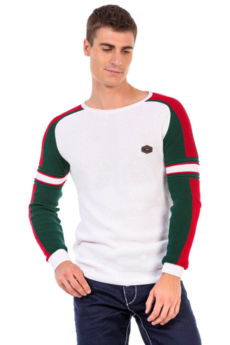CP249 sweter męski w klasycznym stylu 