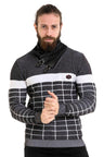 CP279 suéteres de tejido para hombres con patrones de caroma de moda