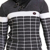 CP279 pulls à tricot masculin avec motifs de caromes à la mode