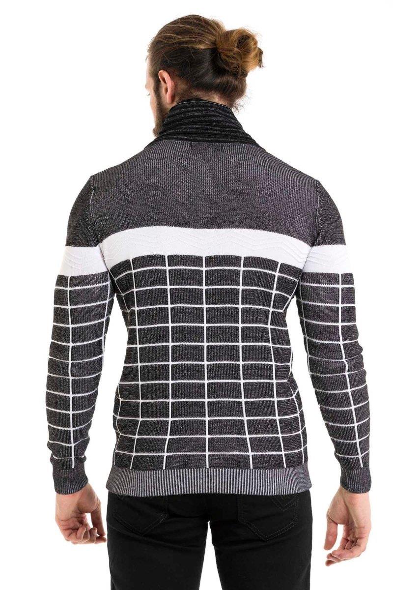 CP279 suéteres de tejido para hombres con patrones de caroma de moda