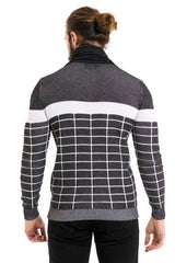 CP279 suéteres de tejido para hombres con patrones de caroma de moda