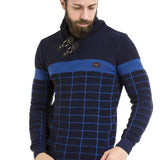 CP279 pulls à tricot masculin avec motifs de caromes à la mode