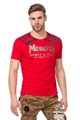 Camiseta para hombres CT377 con una impresión llamativa