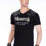 CT377 T-shirt pour homme avec impression marquante